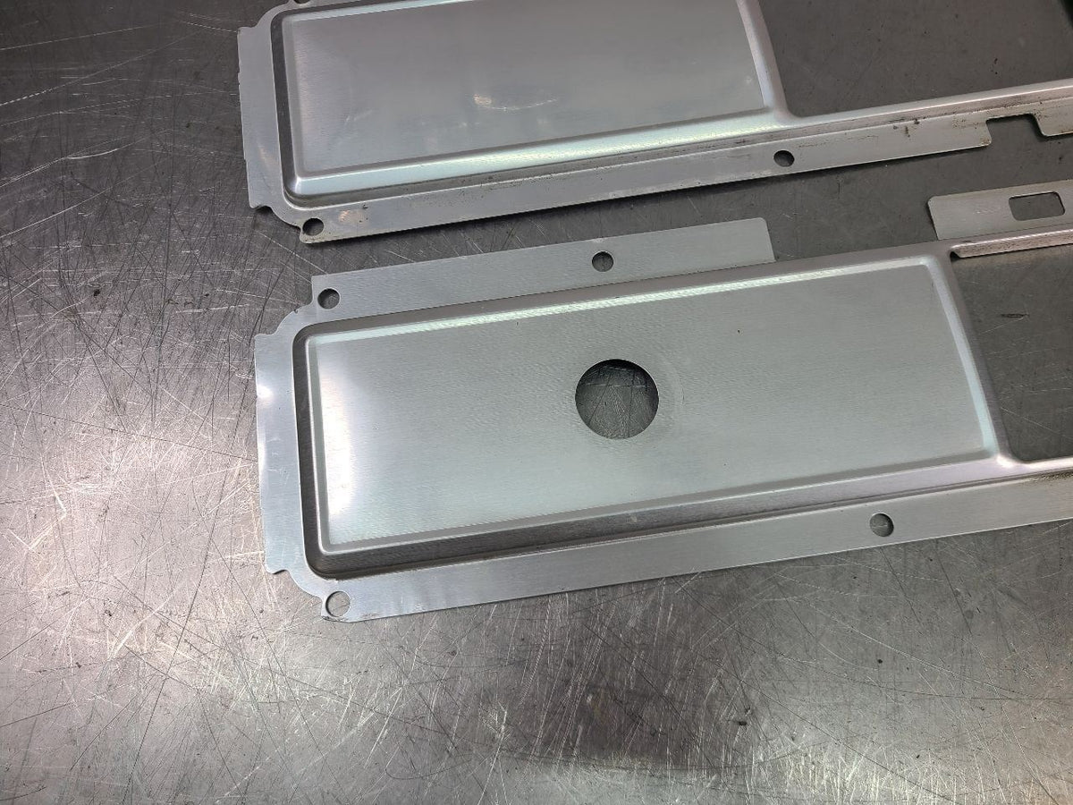 1978 Chevy Truck Door Panel Inserts, Pair, LH/RH, Stainless - OEM