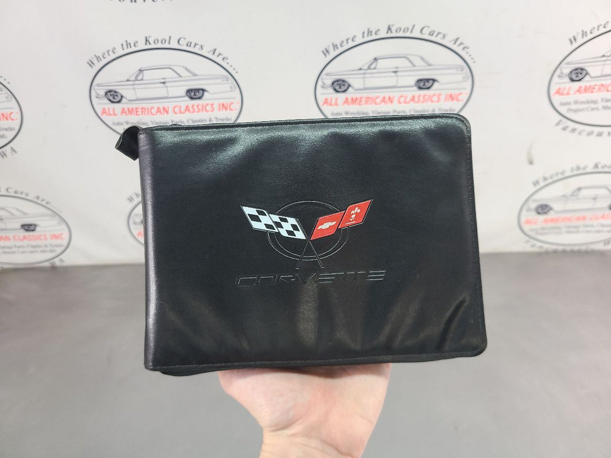 1999 C5 Corvette Factory Owners Manual w/ Leather Case - OEM – All
