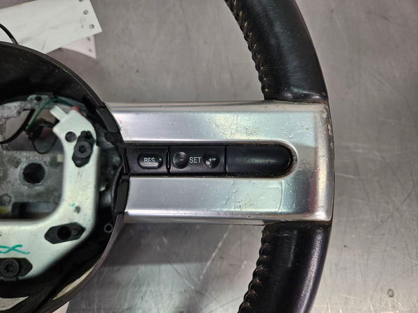 2006 Mustang Factory Steering Wheel, Black, Leather - OEM2