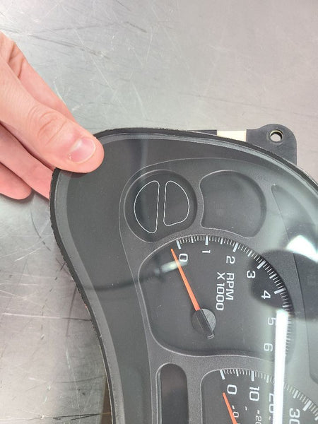 2003-05 Chevy GMC Truck Instrument Cluster Speedometer Gauge Assembly, #151146492