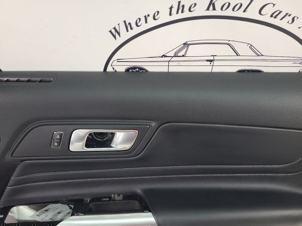 2018 Mustang Right Passenger Side Door Trim Panel, Premium Package, Black, RH2