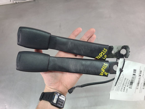 1997-04 C5 Corvette Seat Belt Buckle Pair, LH/RH, Left, Right, Black - OEM6