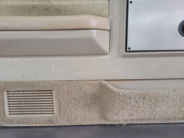 1983 Chevy Truck / Blazer Front Left Door Trim Panel, Tan, Manual Windows, LH16