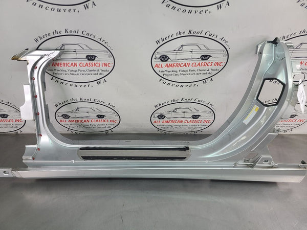 2005-13 C6 Corvette Drivers Left Side Rocker/Aperture Panel, Silver - OEM0