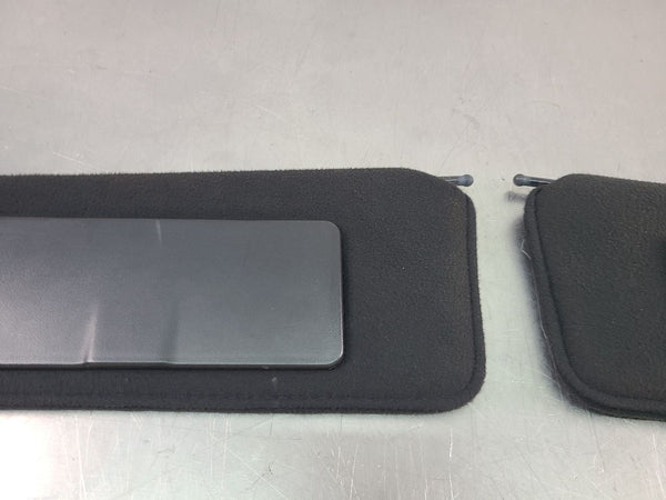 2000-04 C5 Corvette Front Sun Visor Pair, Black, Left / Right, 29k Miles - OEM2
