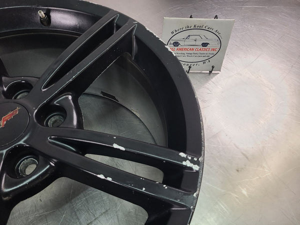 2008-10 C6 Corvette 5 Double Spoke Factory Wheel QG6, Rear, 19x10, OEM6