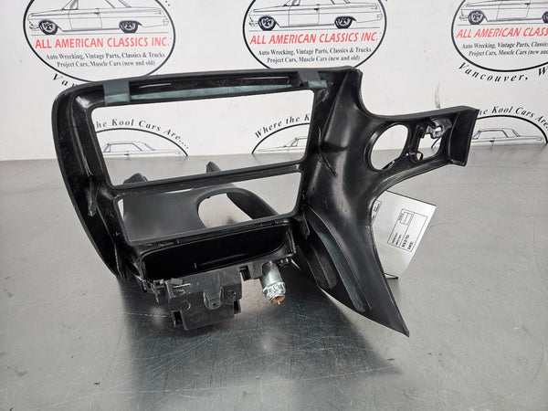 1997-04 C5 Corvette Center Console Dash Radio A/C Bezel Trim, Black - OEM13
