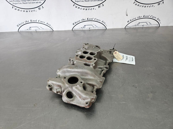 1957-59 Corvette 4 Barrel Intake Manifold, #3731398, F 11 7, Dated 6/11/57 - OEM0