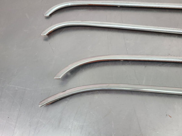 1973-80 Chevy Suburban Stainless Steel Drip Rail Driprail Moulding Trim Set, OEM10