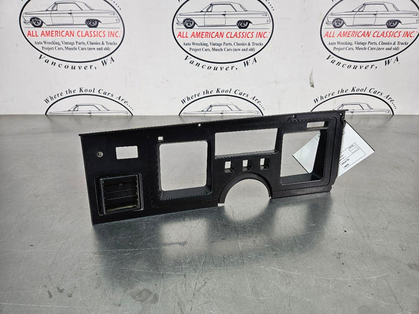 1989 C4 Corvette Instrument Cluster Speedometer Bezel Trim / Dash End Cap - OEM0