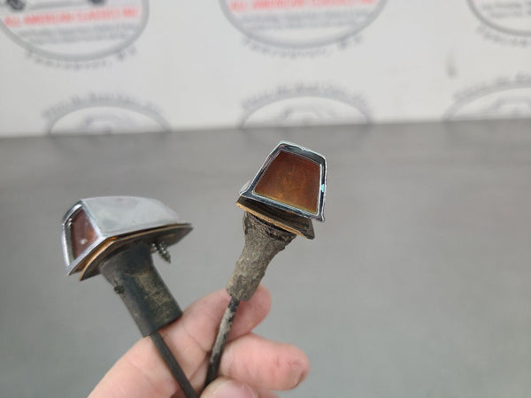 1974 Dodge Charger Fender Mounted Side Marker Light Lamp Pair, LH/RH - OEM1