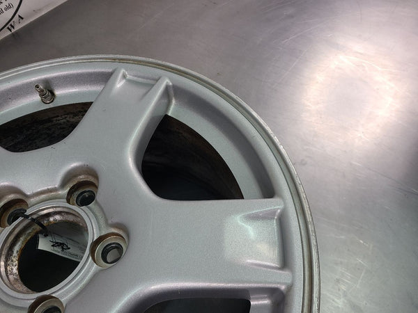 1997-04 C5 Corvette Aluminum 5 Spoke Wheel, Silver QF3, Front 17x8.5, OEM 9