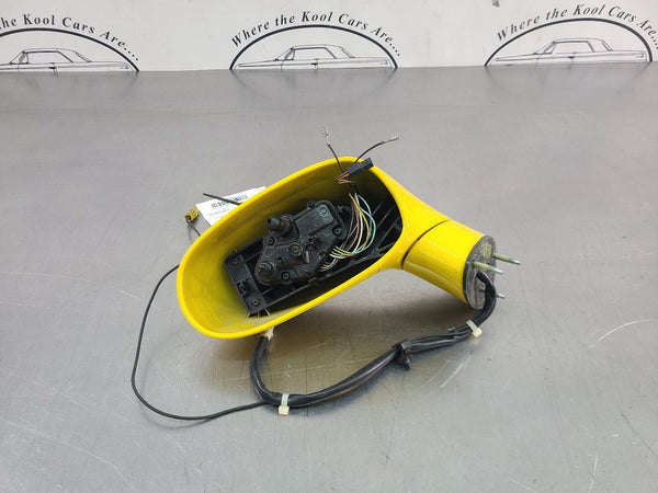 2006-13 C6 Corvette Left Driver Side View Mirror Assembly, Velocity Yellow0
