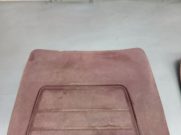 1988-98 GMC Chevy OBS Truck Factory Floor Mat Pair, Red / Maroon - OEM1