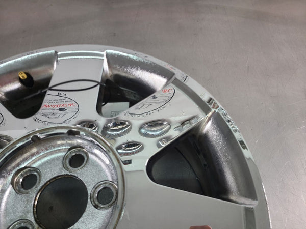 2002-03 Ford Thunderbird Aluminum Chrome 7 Spoke Wheel, Factory, 17x7.5 - OEM3