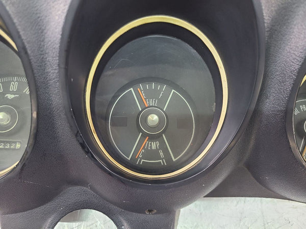 1969-70 Ford Mustang Instrument Cluster Gauge Assembly w/ Bezel Trim, Black9