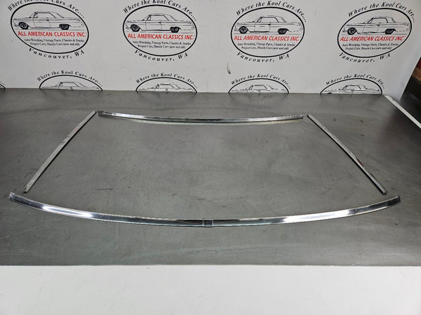 1970-78 Gremlin Windshield Moulding Trim Set, Very Clean! - OEM0
