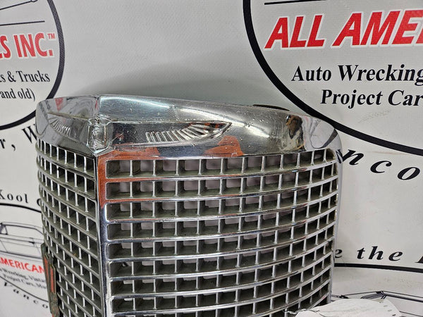 1938 Cadillac LaSalle Front Grille w/ V8 Badge, Damaged, Wall Hanger Art2
