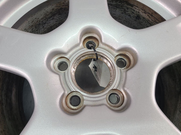 1997-04 C5 Corvette Aluminum 5 Spoke Wheel, Silver QF3, Front 17x8.5, OEM 10