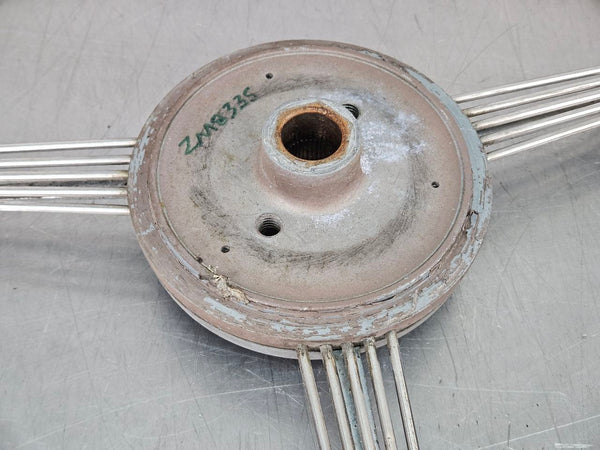 1939-40 Cadillac LaSalle 3 Spoke Banjo Steering Wheel w/ Horn Ring - OEM13