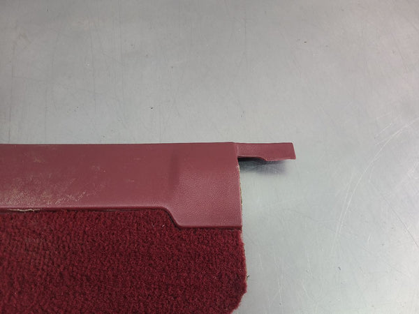 1988-94 GMC Chevy Truck Interior Kick Panel Pair, Carpeted, Red, LH/RH - OEM5