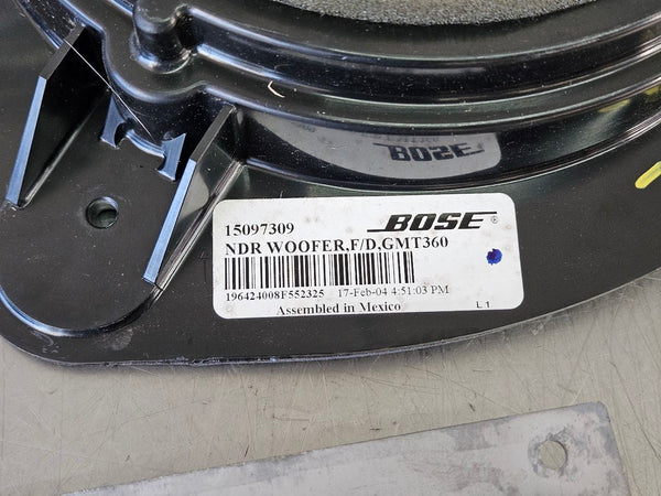 2003-06 Chevy SSR Factory BOSE Door Speaker 4-Piece Set, LH / RH - OEM4