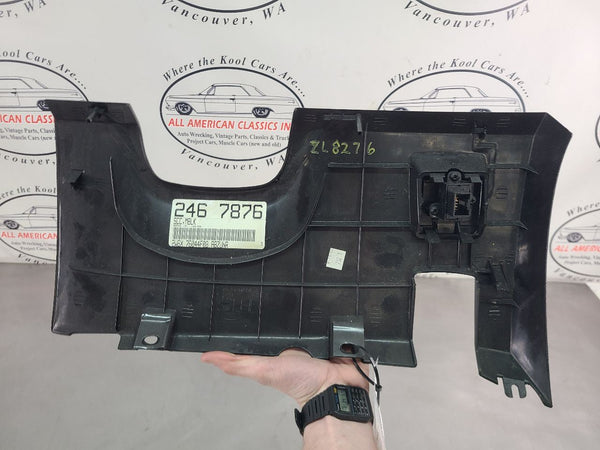 2002-05 Ford Thunderbird Lower Dash Panel Knee Bolster Trim, Black, Driver Side7