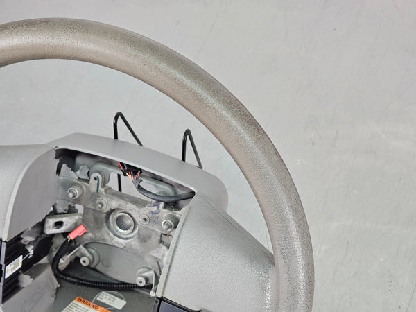 2004 Ford F150 Factory Steering Wheel w/ Cruise Control Buttons, Gray - OEM7