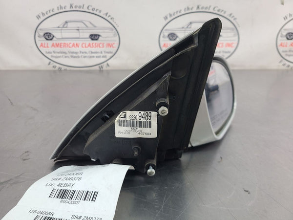 2004-06 GTO Right Passengers Side View Mirror Assembly, RH, Quicksilver - OEM12