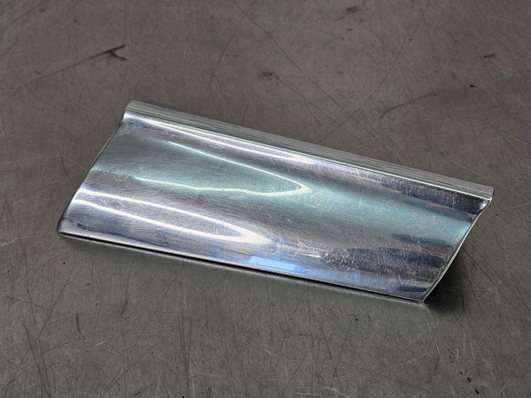 1957 Chevrolet Gas Door Stainless Steel Fuel Filler Door Trim - OEM4