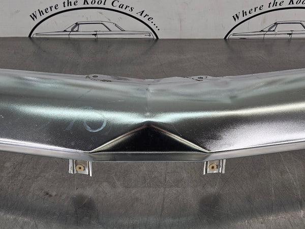 1970 Impala, Caprice Front Valance Lower Bumper Trim Panel, Chrome, OEM GM 5