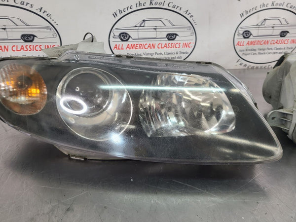 2004-06 GTO Factory Headlight Head Lamp Pair, Left / Right, Nice! - OEM5