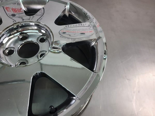 2002-03 Ford Thunderbird Aluminum Chrome 7 Spoke Wheel, Factory, 17x7.5 - OEM5