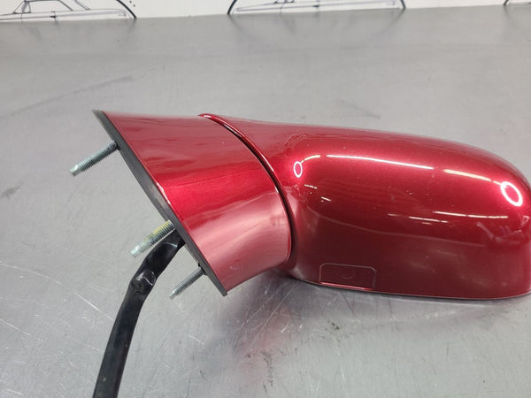 2005-09 C6 Corvette Left Drivers Side View Mirror, Magnetic Red - OEM12