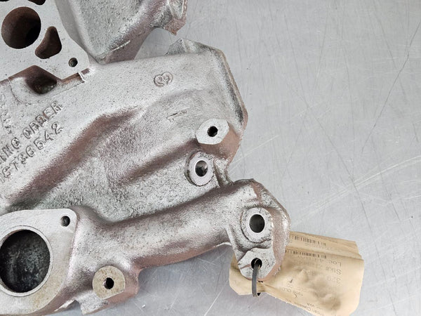 1956 Oldsmobile 88 324, 4 Barrel Intake Manifold, Bead Blasted, Cast #567184 OEM3