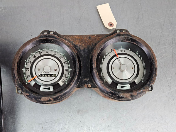 1968 Camaro 120MPH Speedometer Instrument Cluster Assembly w/ Bezel - OEM5