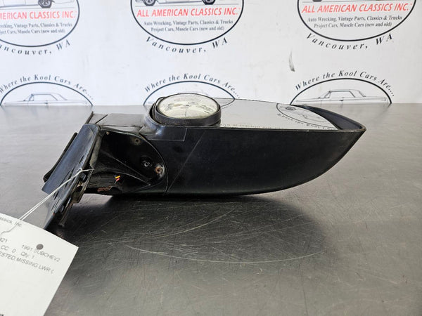 1990-91 Chevrolet Suburban, Truck Power Side View Mirror Assembly, Right RH Side3