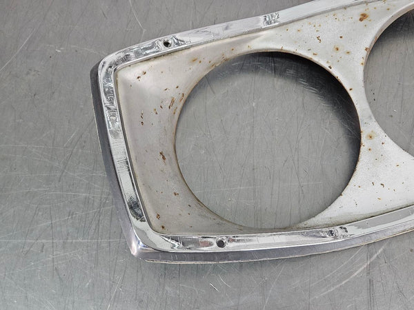 1965 Ford Galaxie Headlight Lamp Surround Bezel Trim, Chrome, Right Passenger RH11