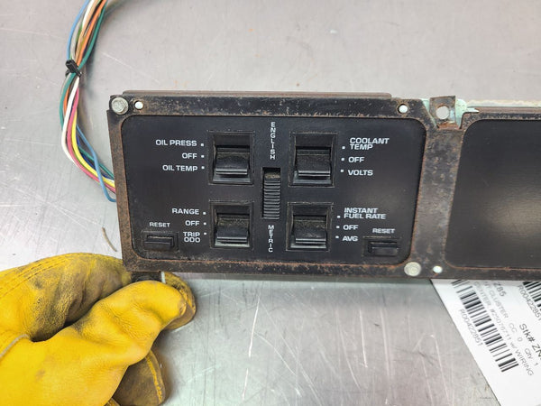 1984-85 C4 Corvette Driver Info Center DIC Display Assembly w/ Wiring - OEM3