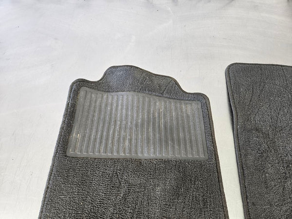 2005-13 C6 Corvette Factory Floor Mat Pair, Left / Right, Black - OEM1