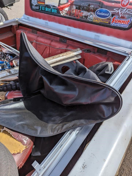 1964-66 Ford F100 F250 Custom Cab Truck Upper / Lower Interior Door Moulding, LH21