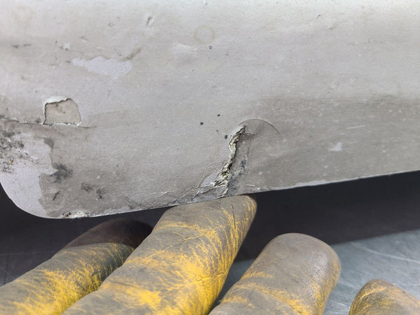 1997-04 C5 Corvette Right Side Rocker Aperture Panel Moulding, Sebring Silver15