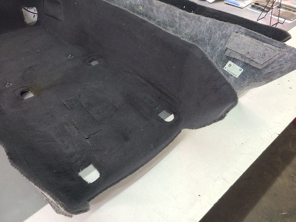 2005-13 C6 Corvette Front Footwell Carpet Pair, Left / Right, Black - OEM5