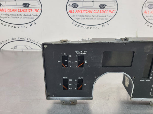 1984-86 Chevy Camaro Berlinetta Digital Instrument Cluster Assembly - For Parts2