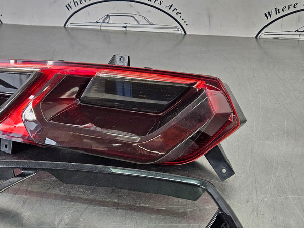 2014-19 C7 Corvette Rear Tail Light Lamp Pair, Tinted / Smoked - OEM12