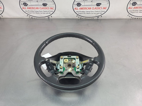 2002-05 Ford Thunderbird Factory Steering Wheel Assembly, Black - OEM0