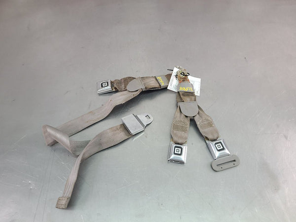 1994-96 Impala SS Rear Seat Belt / Buckle Set, Gray - OEM0