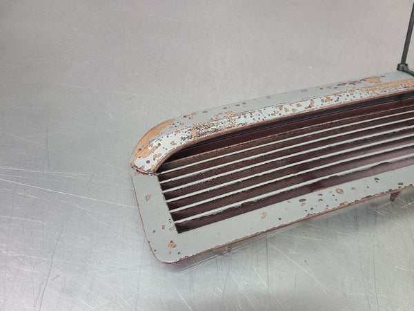 1968 442 Oldsmobile Cutlass Engine Hood Rear Vent Louver Grill w/ Upper Moulding1