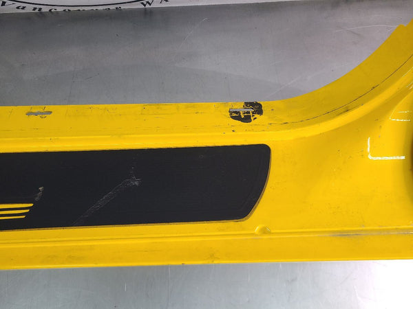 2005 C6 Corvette Right Side Rocker / Aperture Panel Moulding, Millennium Yellow9
