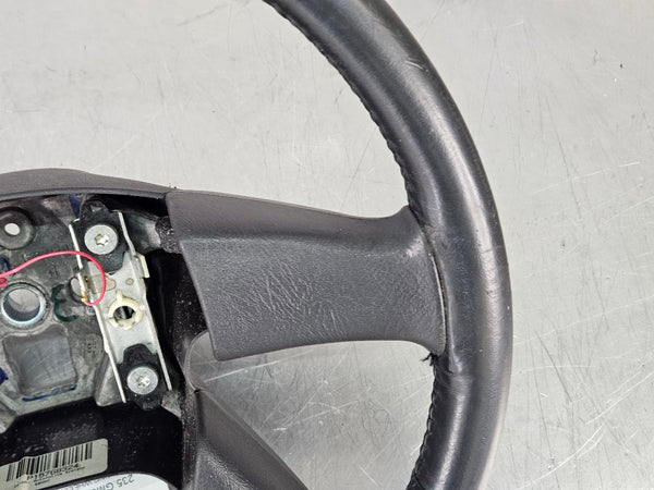 2003-06 Chevy Suburban Factory Steering Wheel, Black Leather - OEM7